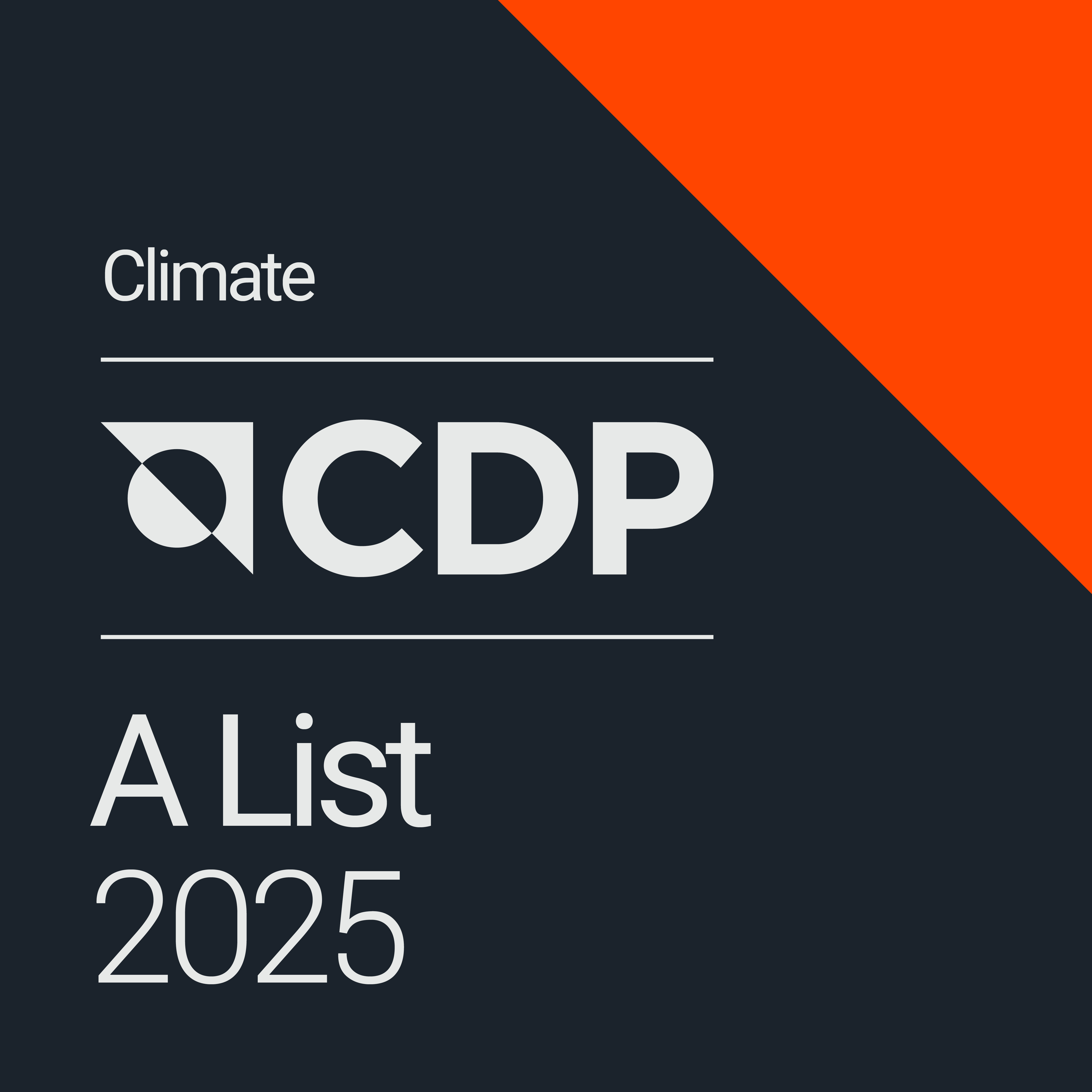 2025 CDP A LIST 2023 CLIMATE Mark