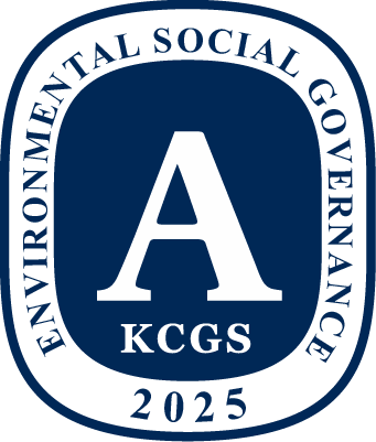 2024 ENVIRONMENTAL SOCIAL GOVERNANCE KCGS A플러스등급